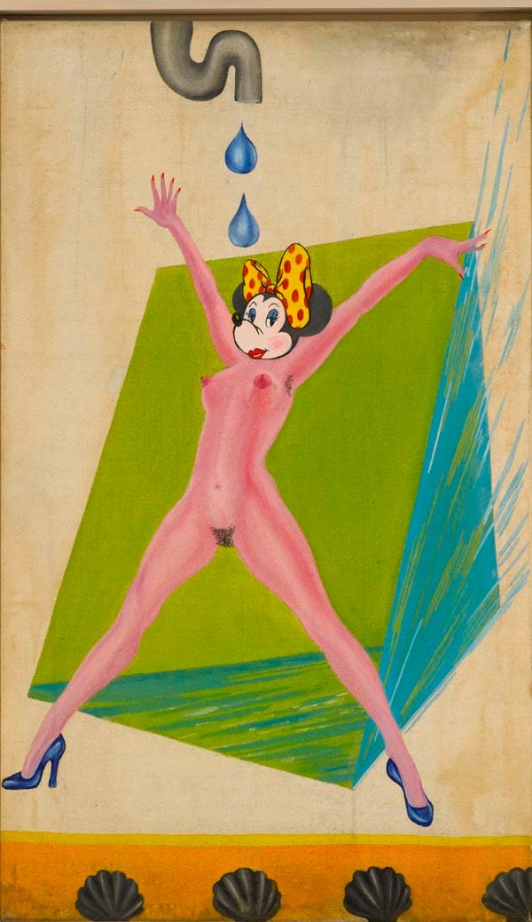 Women of the World Unite, you have nothing to lose but Cheese Cake, 1969, by Margaret Harrison