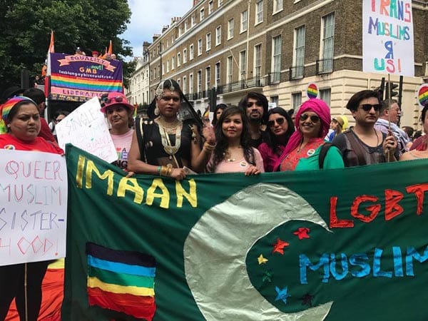 Imaan march at London Pride
