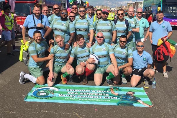 Sea Serpents at Brighton Pride 2017