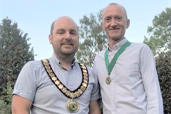 Cllr Rose and husband John Dale