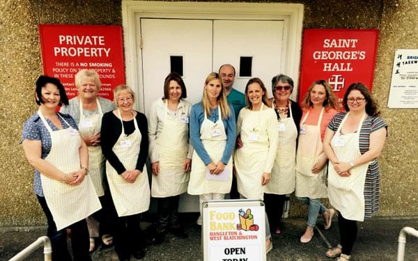 Hangleton and West Blatchington Food Bank benefited from a Pride SIF grant