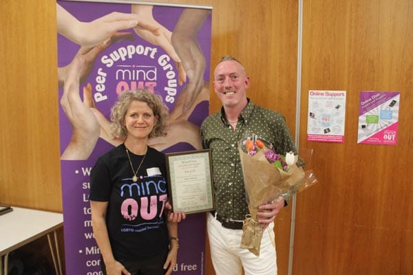 Danny Dwyer and Bear Patrol raised £5,000 for MindOut