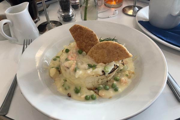 The Prawn, Haddock and Salmon Pie