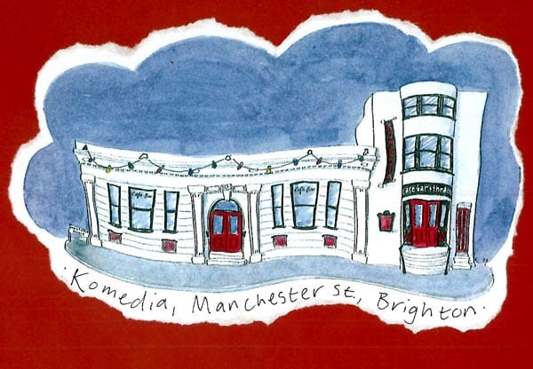 The original Komedia in Manchester Street