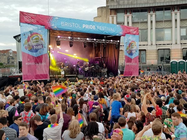 Busted at Bristol Pride