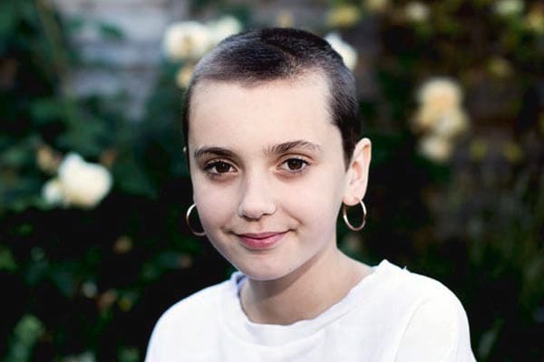 Delilah after the shave