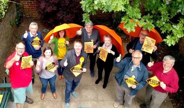 LibDems celebrate their best ever showing in the European Elections