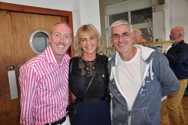 From L-R: Danny Dwyer, Liz Kirby and John Cook