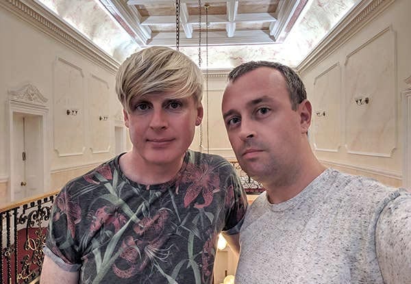Tris Reid-Smith and Scott Nunn: Photo Gay Star News