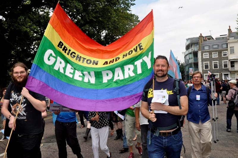Greens on Trans Pride March 2018