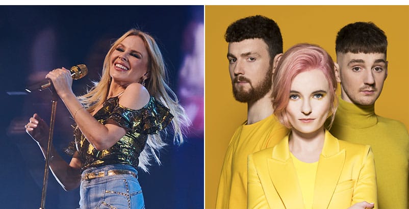 Kylie and Clean Bandit