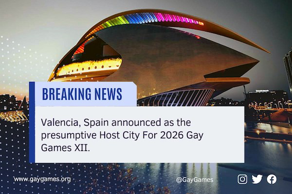 Gallery Detail: Valencia Announced As Presumptive Host City For 2026 Gay Games